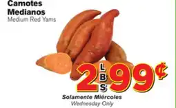 El Super Fresh Medium Red Yams offer