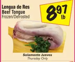 El Super Beef Tongue offer