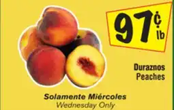 El Super Peaches offer