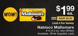Fairway Store Market Nabisco Mallomars offer