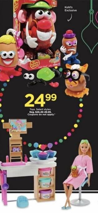 Kohl's Toys offer