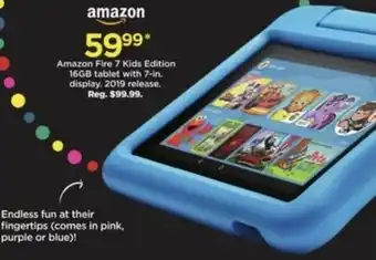 Kohl's Amazon Fire 7 Kids Edition 16GB Tablet offer