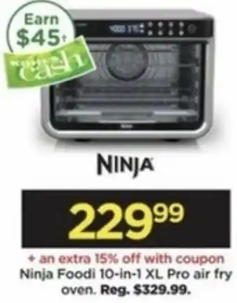 Kohl's Ninja Food 10-in-1 XL Pro Air Fry Oven offer