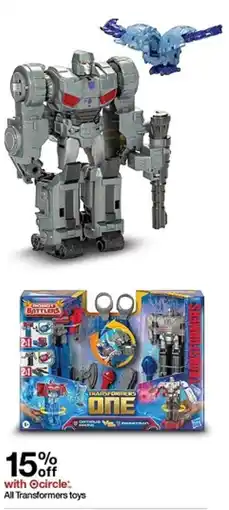 Target All Transformers toys offer