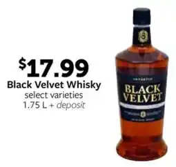 Fareway Black Velvet Whisky offer