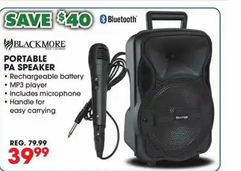 Big 5 Portable Pa Speaker offer