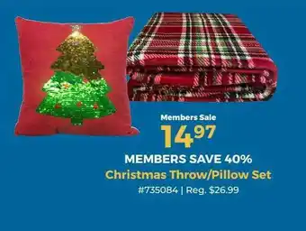 Camping World Christmas Throw-pillow Set offer