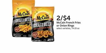 Fareway McCain French Fries Or Onion Rings offer