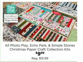Christmas Paper Craft Collection Kits