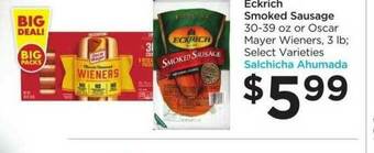 Food 4 Less Eckrich Smoked Sausage offer