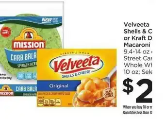 Food 4 Less Velveeta Shells & C Or Kraft D Macaroni offer