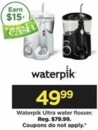 Kohl's Waterpik Ultra Water Flosser offer