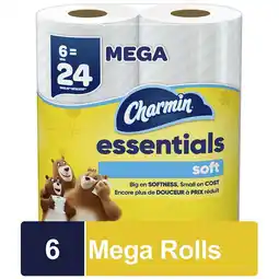 Walgreens Essentials Soft Toilet Paper Mega Rolls 6 Mega Rolls White offer
