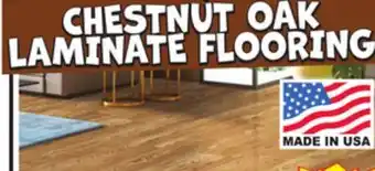 Ollie's CHESTNUT OAK LAMINATE FLOORING offer