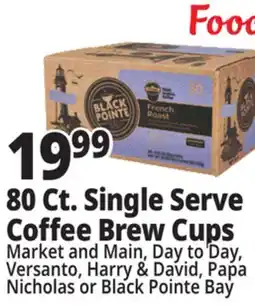 Ocean State Job Lot 80 Ct. Single Serve Coffee Brew Cups offer