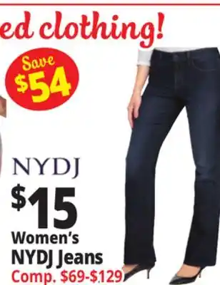 Ocean State Job Lot Women's NYDJ Jeans offer