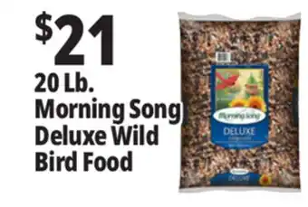 Ocean State Job Lot 20 Lb. Morning Song Deluxe Wild Bird Food offer