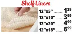 Ocean State Job Lot Shelf Liners offer