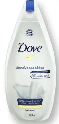 Ocean State Job Lot Dove Body Wash offer