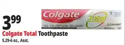 Ocean State Job Lot Total Toothpaste offer