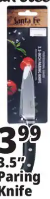 Ocean State Job Lot Santa Fe Professional Grade 3.5-Inch Pairing Knife offer