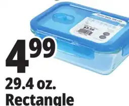 Ocean State Job Lot Glass Food Storage Container 29.5 oz offer