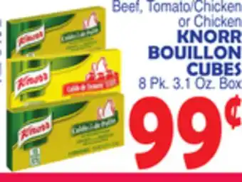 Bravo Supermarkets KNORR BOUILLON CUBES offer