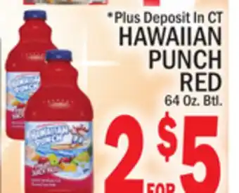 C Town HAWAIIAN PUNCH RED offer