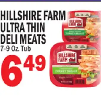 C Town HILLSHIRE FARM ULTRA THIN DELI MEATS offer