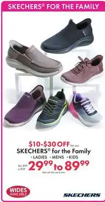 Boscov's SKECHERS for the Family offer