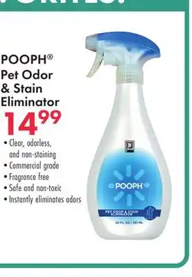 Boscov's POOPH Pet Odor & Stain Eliminator offer