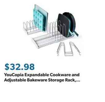 Sam's Club YouCopia Expandable Cookware and Adjustable Bakeware Storage Rack, 2-Piece Set offer