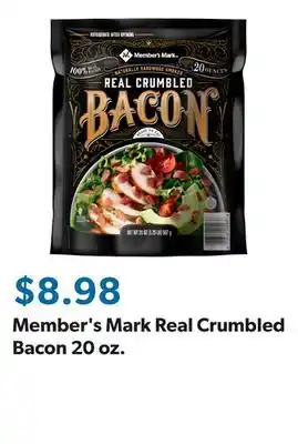 Sam's Club Member's Mark Real Crumbled Bacon 20 oz offer