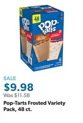 Sam's Club Pop-Tarts Frosted Variety Pack, 48 ct offer