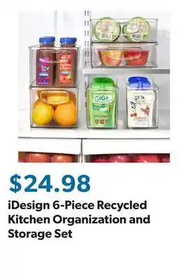 Sam's Club iDesign 6-Piece Recycled Kitchen Organization and Storage Set offer
