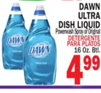 Bravo Supermarkets DAWN ULTRA DISH LIQUID offer