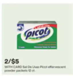 CVS Sal De Uvas Picot effervescent powder packets 12 ct offer