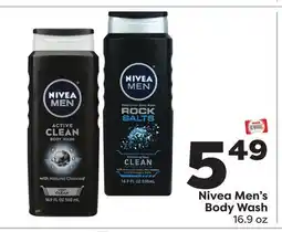 Weis Markets Nivea Men's Body Wash offer