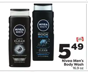 Weis Markets Nivea Men's Body Wash offer