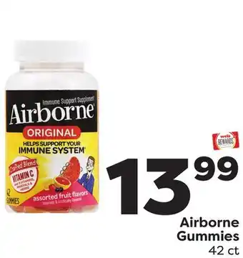 Weis Markets Airborne Gummies offer