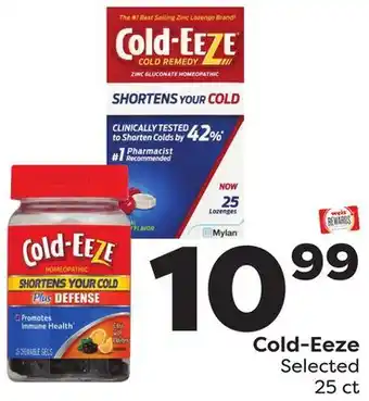 Weis Markets Cold-Eeze offer