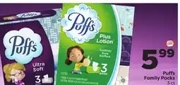 Weis Markets Puffs Family Packs offer