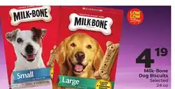 Weis Markets Milk-Bone Dog Biscuits offer