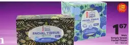 Weis Markets Weis Simply Great Facial Tissue offer