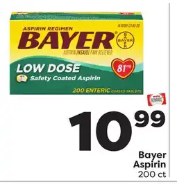 Weis Markets Bayer Aspirin offer