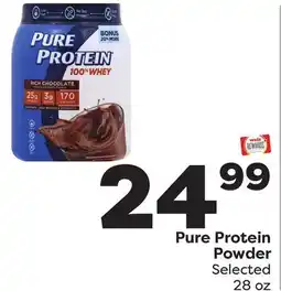 Weis Markets Pure Protein Powder offer