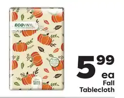 Weis Markets Fall Tablecloth offer