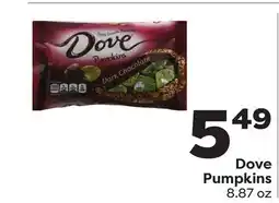 Weis Markets Dove Pumpkins offer