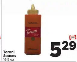 Weis Markets Torani Sauces offer