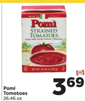 Weis Markets Pomi Tomatoes offer